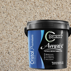 Revestimento Textura Pedras Naturais - Rajada 23kg Cristal Am