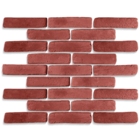 Revestimento Tijolinho De Demolição Rústico - Rosso m²