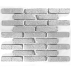 Revestimento Tijolinho De Demolição Rústico - White m²