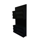 Revisteiro De Parede Porta Revistas Livros Preto Laca