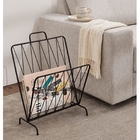 Revisteiro Preto Em Metal