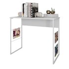 Revisteiro Recepção Steel 90,6cm  Branco