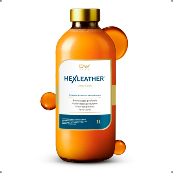 Revitalizador De Couro Ação Hidratante Hexleather Limpeza Pro