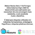Ribbon Resina Sbrix 110x74 Argox Zebra Datamax Elgin Z400 12