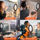 Ring Light 26cm 10 Tripé 210cm