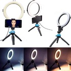 Ring Light 8´´ Iluminador Com Tripe E Suporte Para Smartphone