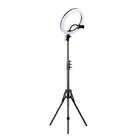 Ring Light Completo Iluminador Portátil 26cm Com Tripé 2 1m H
