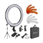 Ring Light De 18 Polegadas 5.200 Lumens - Tripé + Suporte +co