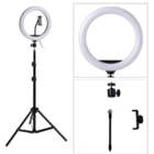 Ring Light Iluminador Led 10 Polegadas Com Suporte P/celular