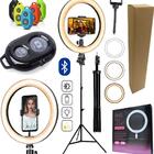 Ring Light Profissional Anel Led Iluminação Completo Tripé +