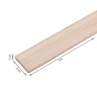 Ripa de Madeira Eucalipto Aplainada Natural 5x1x100cm Massol