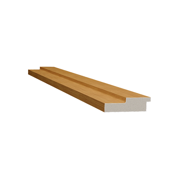 Ripa de Poliestireno Curupixá com 2 peças 5,5x1,6x280cm Santa Luzia