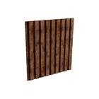 Ripa de Poliestireno Ipê Escuro com 2 peças 5,5x1,6x280cm Santa Luzia