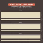 Ripado De Concreto Aparente - Urban (m²) Medidas:100x12x2,5