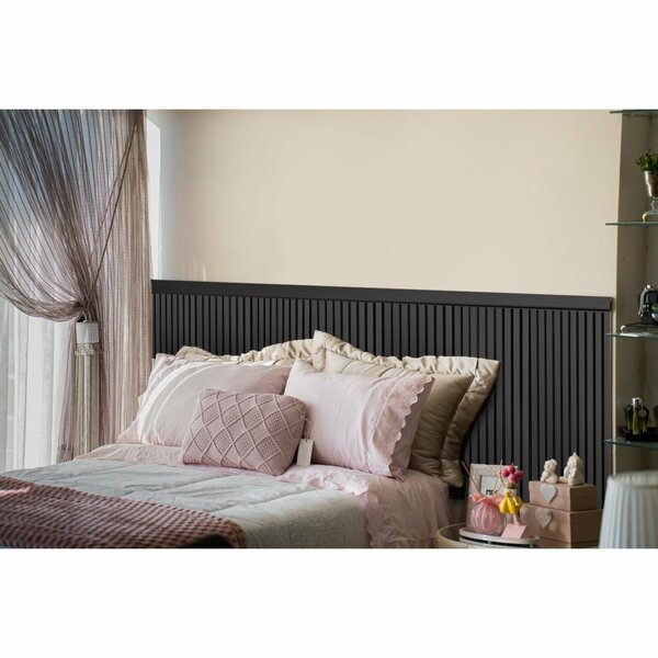 Ripas Para Cabeceira De Cama Casal/queen/king 240cm Preto