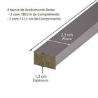 Ripas Para Painel De Tv Até 70 Polegadas Titanium