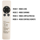 Robo Aspirador Controle Ultravioleta  4 Modos De Limpeza Touc