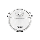Robô Aspirador De Pó Automático Branco Recarregável Usb