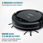 Robô Aspirador De Pó Fast Clean Easy Mondial Rb-08 Preto Bivo