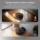 Robô Aspirador De Pó Velds, 3 Em 1 - Varre Aspira E Passa Pan