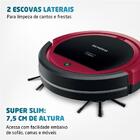 Robô Aspirador Mondial Rb-07 Vermelho E Preto 110v/220v