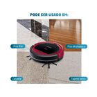 Robô Aspirador Mondial Rb-07 Vermelho E Preto 110v/220v