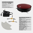 Robô Aspirador Ropo Easy Vermelho-garnet