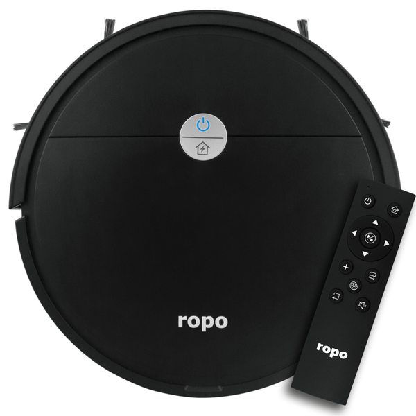 Robô Aspirador Ropo Way Preto Bivolt