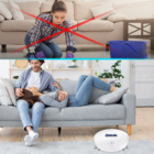 Robô Aspirador Silencioso R1001 Primebras Classic