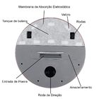 Robo Limpa Casa Aspirador De Po Varre Sensor Automatico Vasso