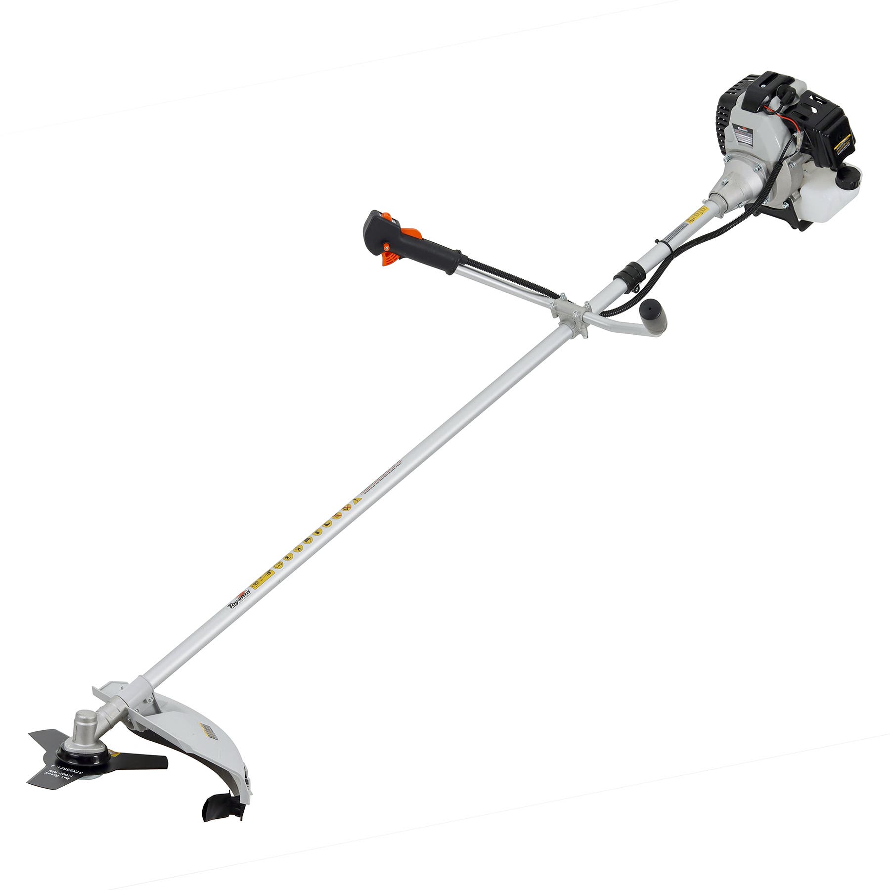Roçadeira a Gasolina Toyama TBC52H 51,7cc com Lâmina e Nylon Corte