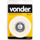 Roda De Feltro/pano 4x1/2" Haste 1/4" P/ Polimento Vonder