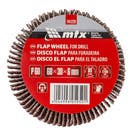 Roda de Lixa 60x30mm Haste 1/4" Grão 60 MTX