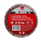Roda de Lixa 60x30mm Haste 1/4" Grão 80 MTX