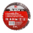 Roda de Lixa 80x30mm Haste 1/4" Grão 40 MTX
