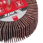 Roda de Lixa 80x30mm Haste 1/4" Grão 60 MTX