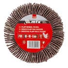 Roda de Lixa 80x40mm Haste 1/4" Grão 80 MTX