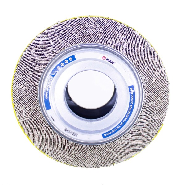Roda De Lixa Pg Polikontour 200x50 - 60