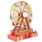 Roda Gigante Natal Natalina Iluminaçao Led Som Movimento Cena