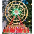 Roda Gigante Natal Natalina Iluminaçao Led Som Movimento Cena