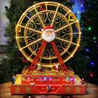 Roda Gigante Natal Natalina Iluminaçao Led Som Movimento Cena