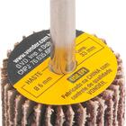 Roda Lixa Minikontour 50x20mm G120 Haste 6mm - Vonder