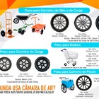 Roda Maciça Alcalay, Não Fura, Carriola E Carrinhos De Carga