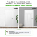 Roda Meio Boiserie  Kit Cortado 60x140 40x120 Autocolante