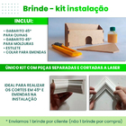 Roda Meio Boiserie Eva Autocolante 2,3cm Rm43 - 10m