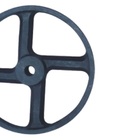 Roda Para Arado Furo 1/2 Ferro Fundido 16cm