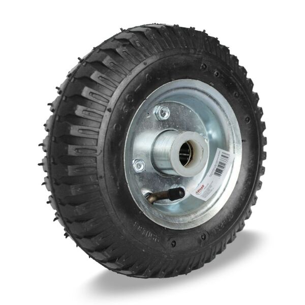 Roda Pneumática 250x4 Rolete 7/8 Carrinho Armazém Até 130kg