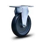 Roda Rodinha Fixo Placa Pvc 150mm Até 85kg