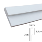 Roda Teto Eva Flexível Autocolante 12 Metros 7 X 1,6cm Rt73