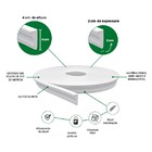 Roda Teto Moldura De Eva Flexível Autocolante  4cm De Altura